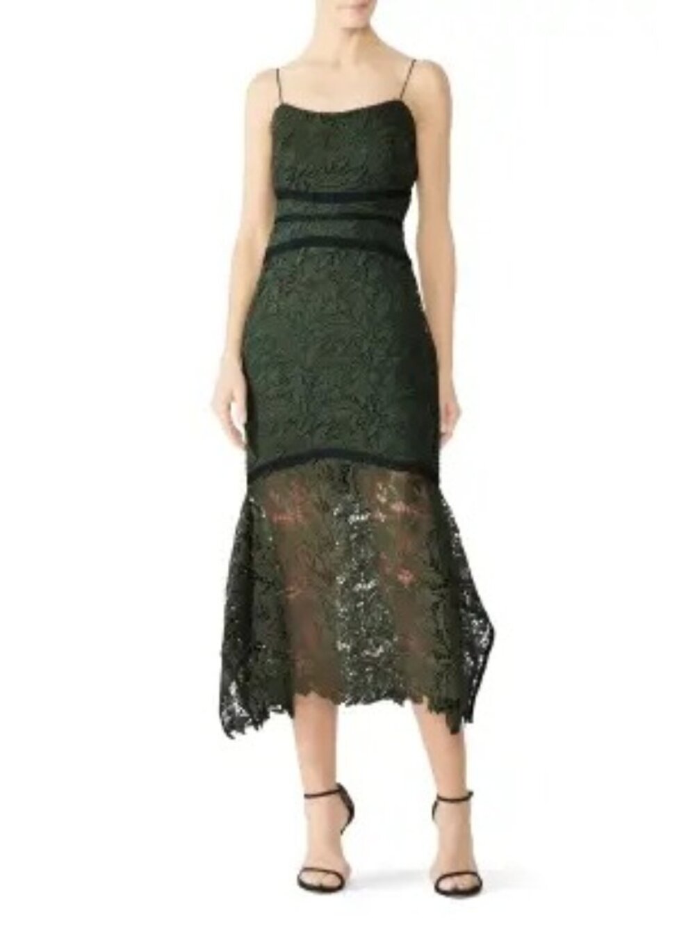 R-201. STYLESTALKER Ophelia Lace Midi Dress